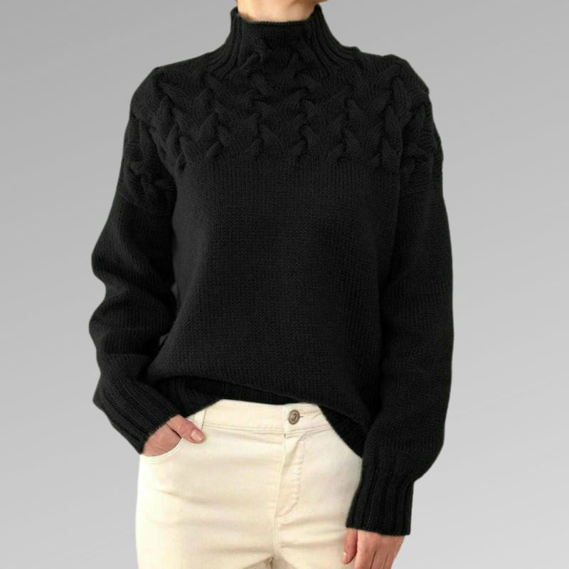 Sophie - Elegant, warm turtleneck sweater