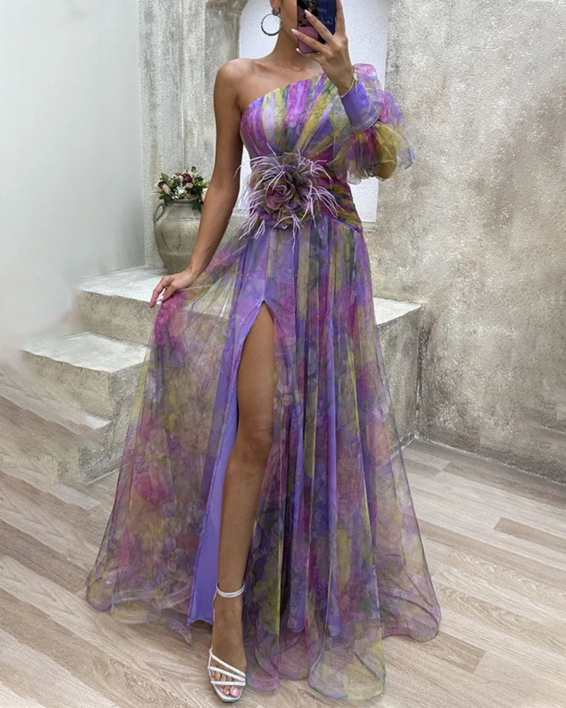 Mackenzie - Elegant and Chic Off Shoulder Dress for Woman
