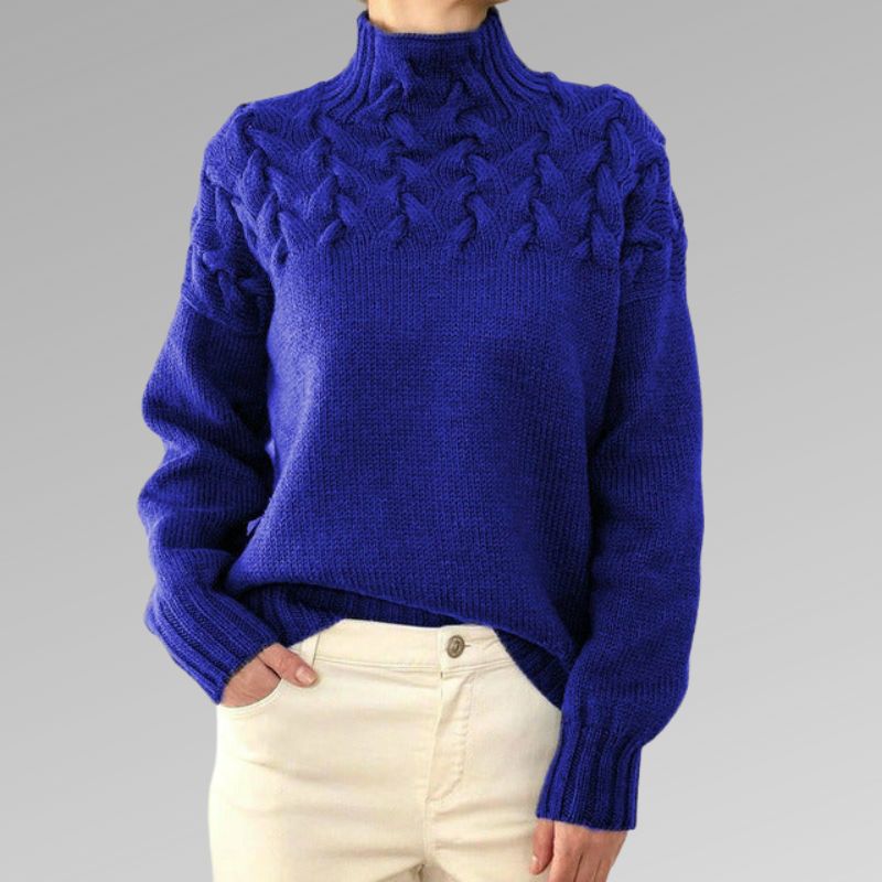 Sophie - Elegant, warm turtleneck sweater