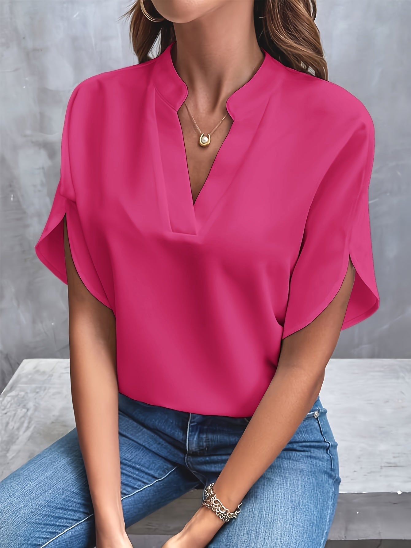 Hannah - Timeless and Elegant Lightweight Blouse for Women