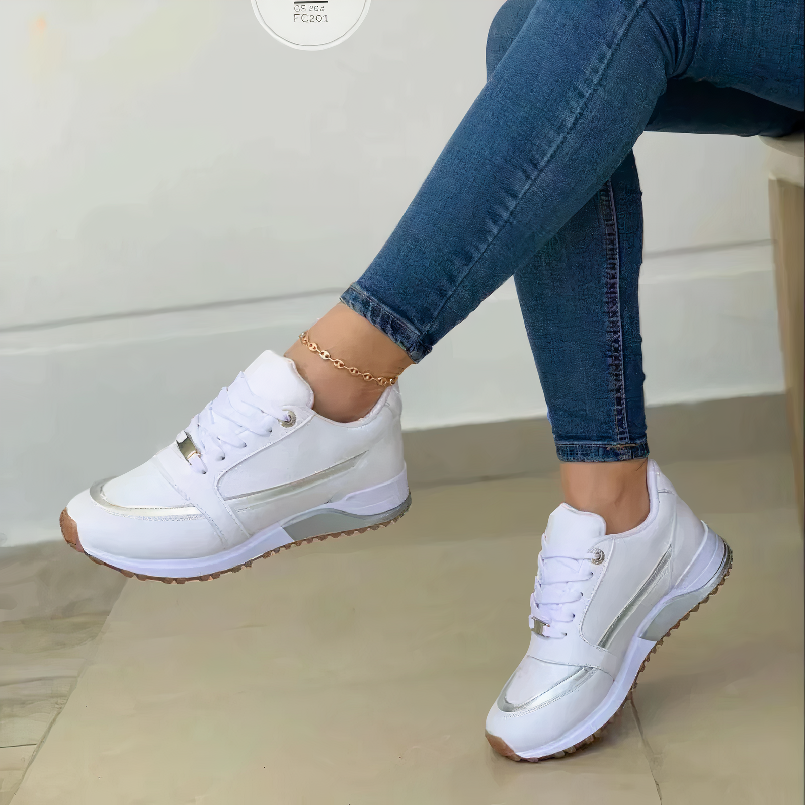 Quinn - Elegant and Fashionable Orthopedic Sneakers for Woman