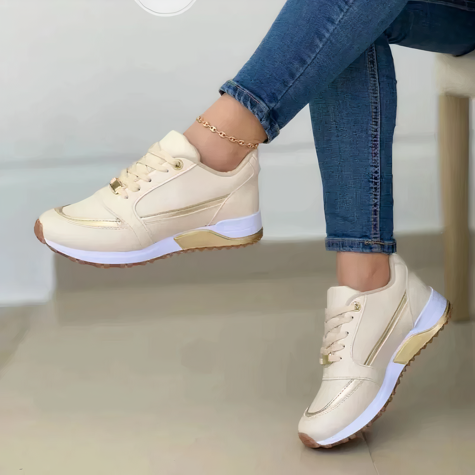 Quinn - Elegant and Fashionable Orthopedic Sneakers for Woman