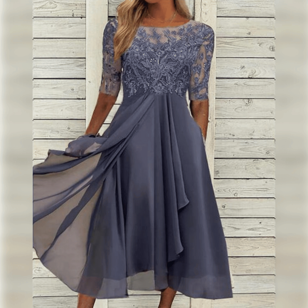 Charlotte - Elegant and Stylish Midi dress for women