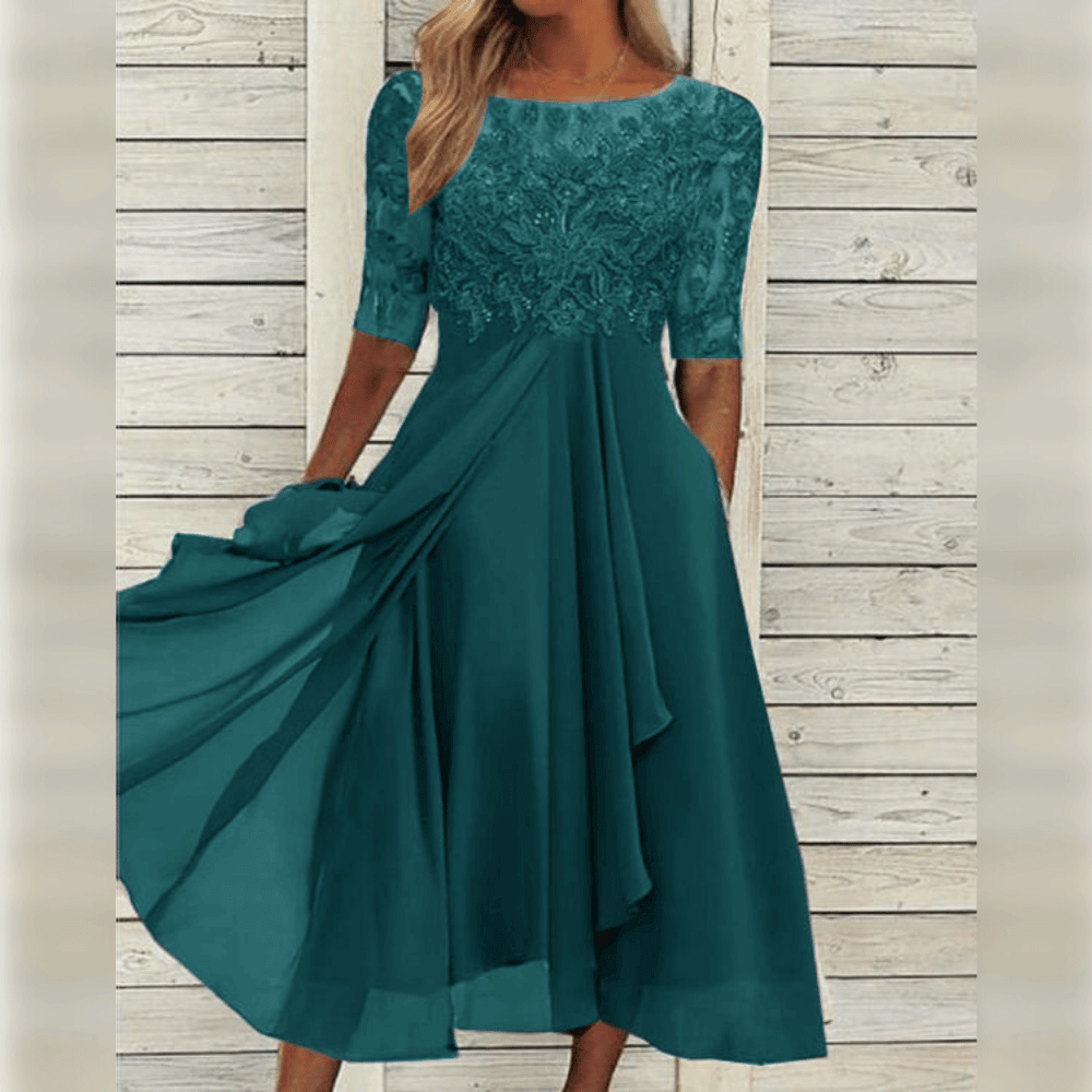 Charlotte - Elegant and Stylish Midi dress for women