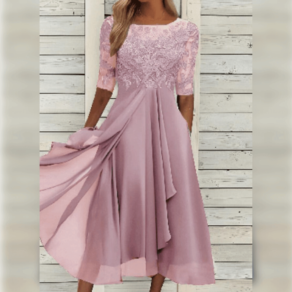 Charlotte - Elegant and Stylish Midi dress for women