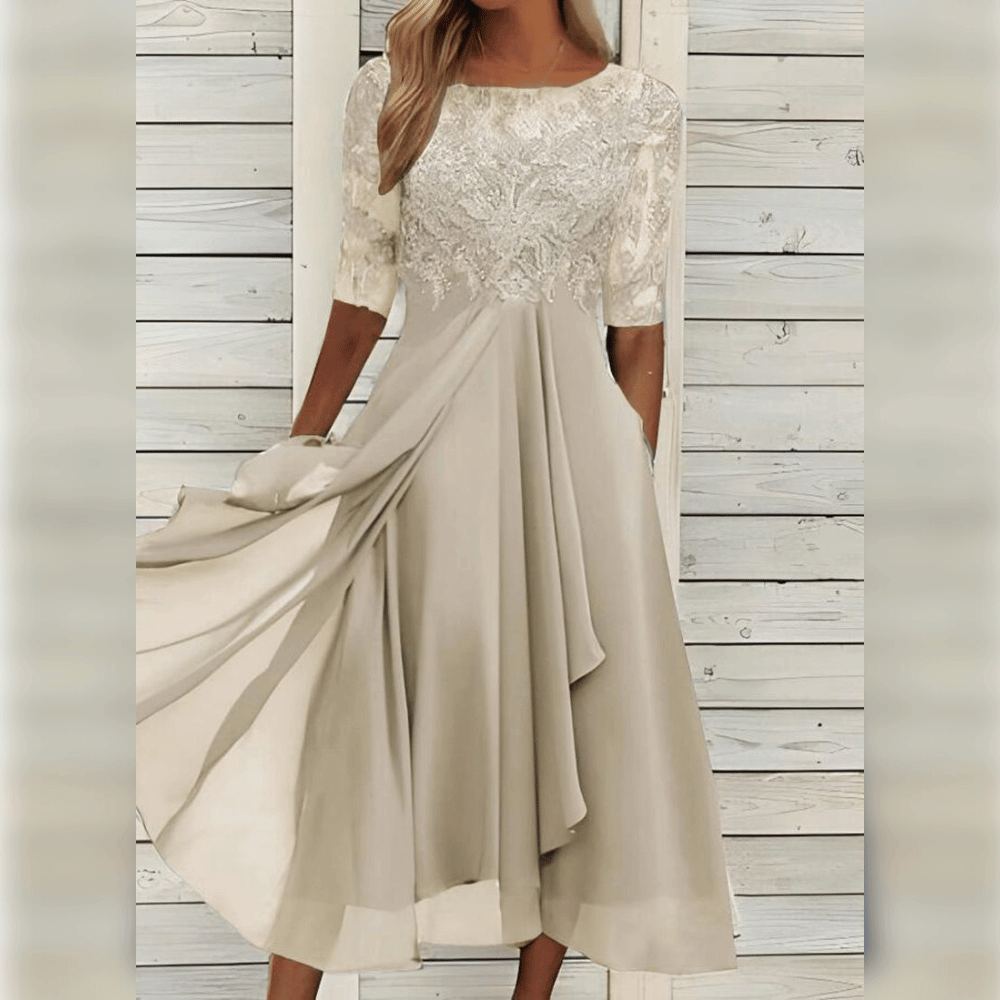 Charlotte - Elegant and Stylish Midi dress for women