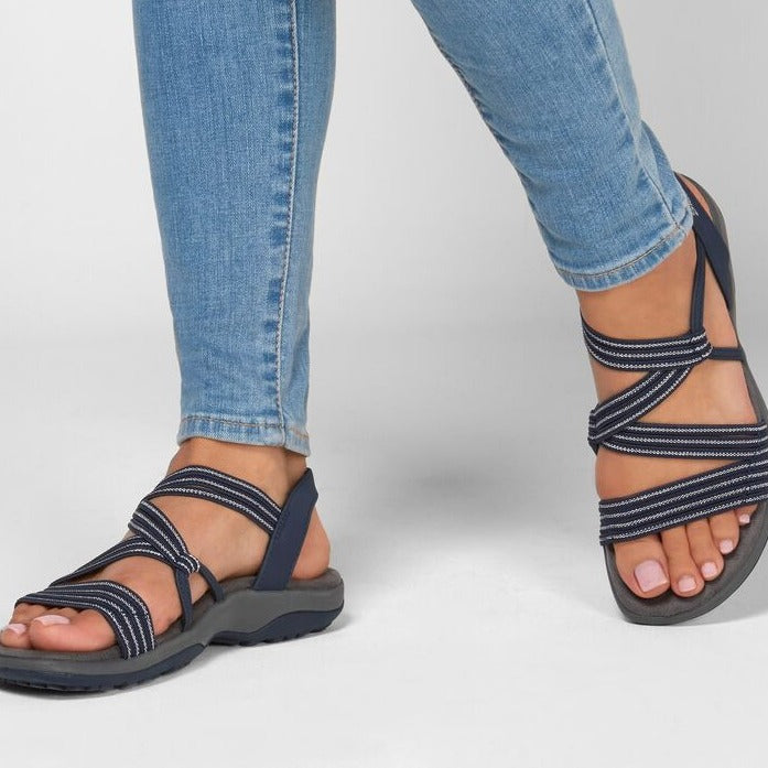 Imogen - Casual and Chic Orthopaedic Oversized Strappy Sandals for Woman