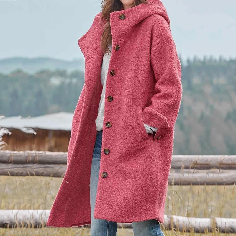 Charlotte - Elegant and Thick Winter Coat for Woman