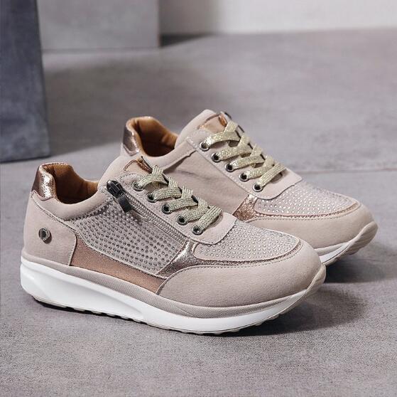 Natalie - Stylish and Elegant Orthopedic Sneakers with Zipper for Woman