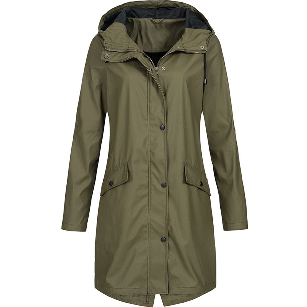 Ella - Chic and Fashionable Raincoat for Woman