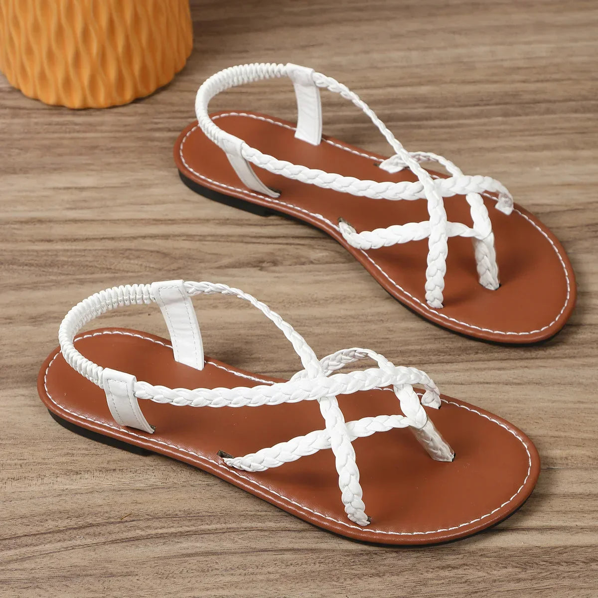 Piper - Elegant and Chic Flat Summer Sandals for Women