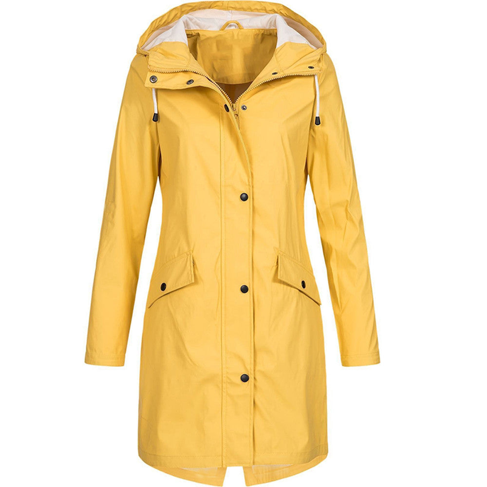 Ella - Chic and Fashionable Raincoat for Woman