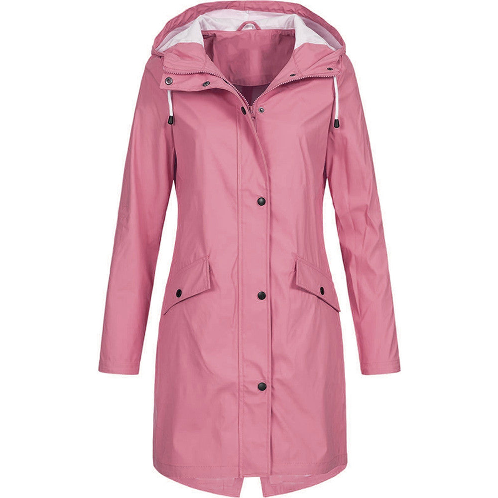 Ella - Chic and Fashionable Raincoat for Woman