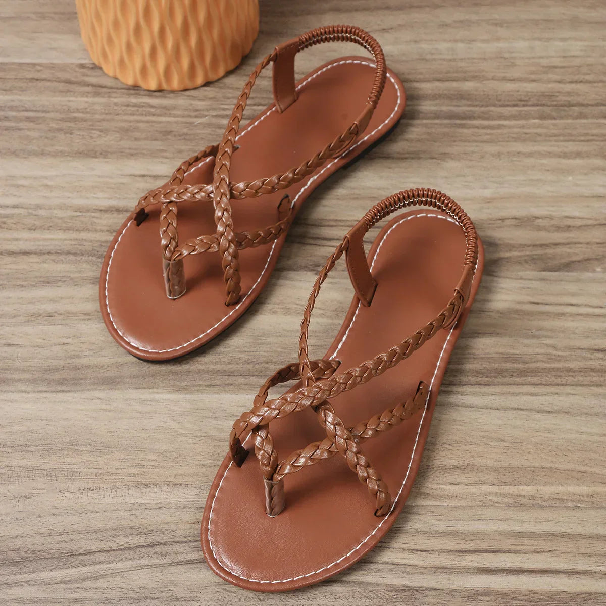 Piper - Elegant and Chic Flat Summer Sandals for Women