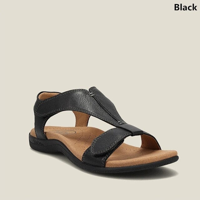Jasmine - Casual and Chic Orthopaedic Leather Sandals for Woman