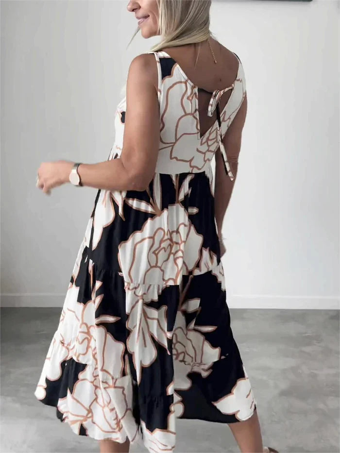 Tahlia - Timeless and Comfortable Floral Dress for Woman
