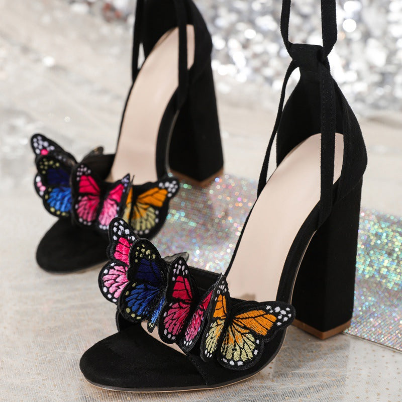 Jessica - Timeless and Elegant Orthopaedic Butterfly High Heel Sandals for Woman