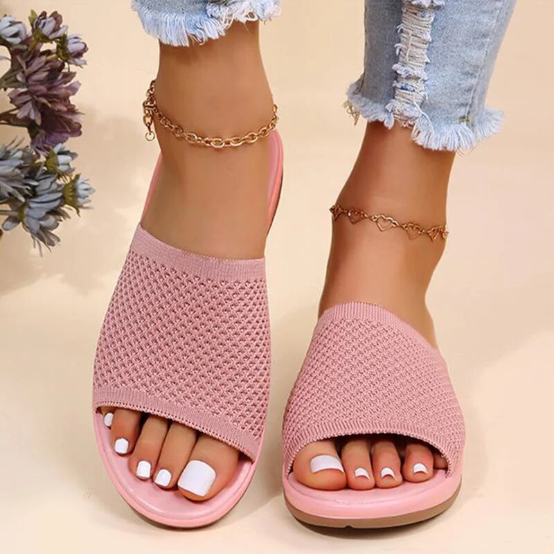 Ebony - Classy and Comfortable Orthopedic Slipper Sandals for Woman