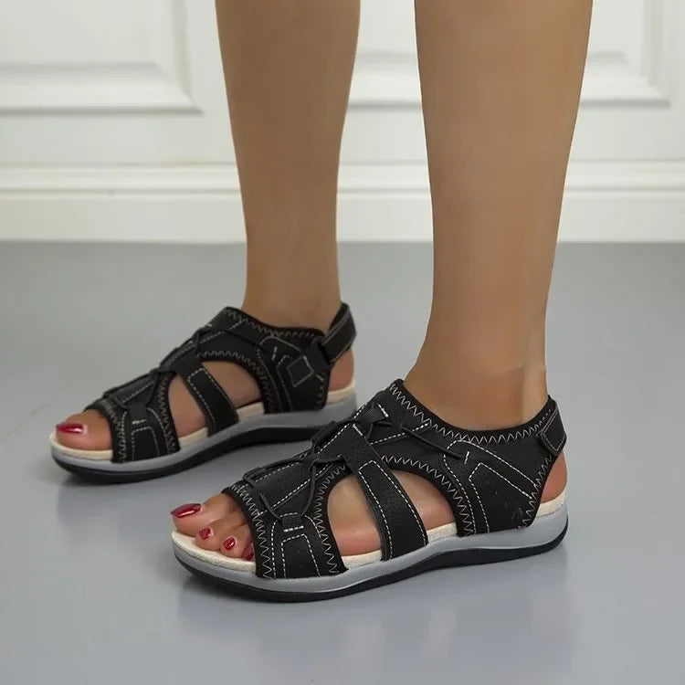 Lila - Elegant and Stylish Adjustable Summer Sandals with Arch Support for Woman