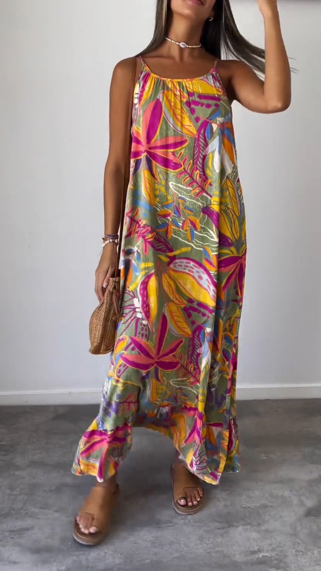 Tahlia - Timeless and Comfortable Floral Dress for Woman
