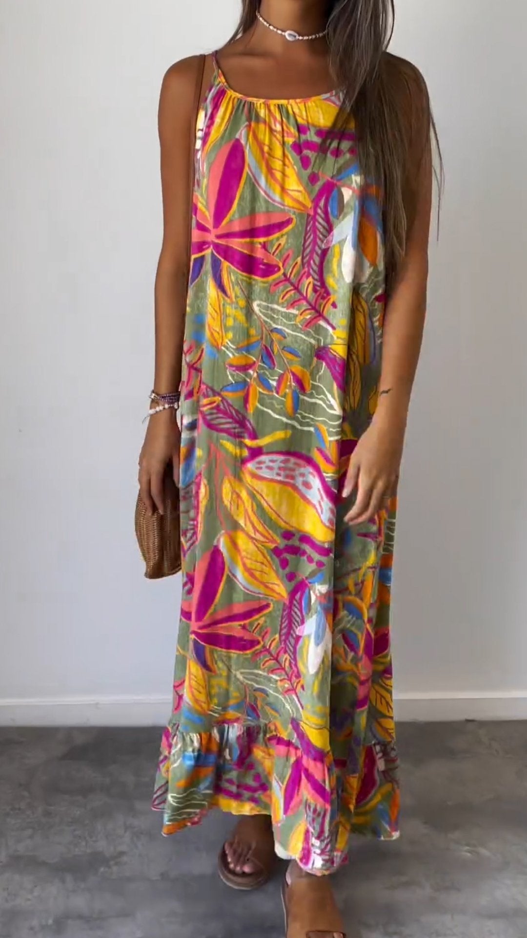 Tahlia - Timeless and Comfortable Floral Dress for Woman