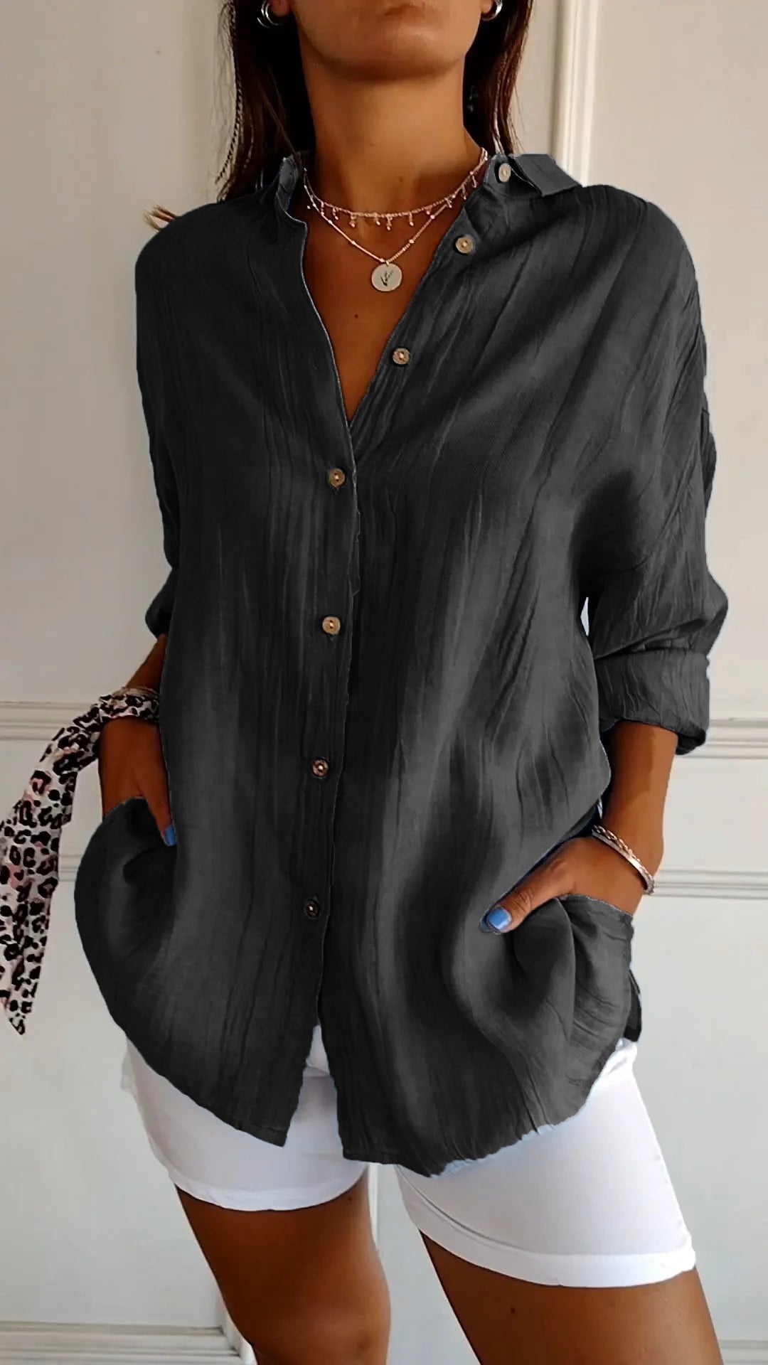 Tegan - Elegant and Refined Shirt for Women