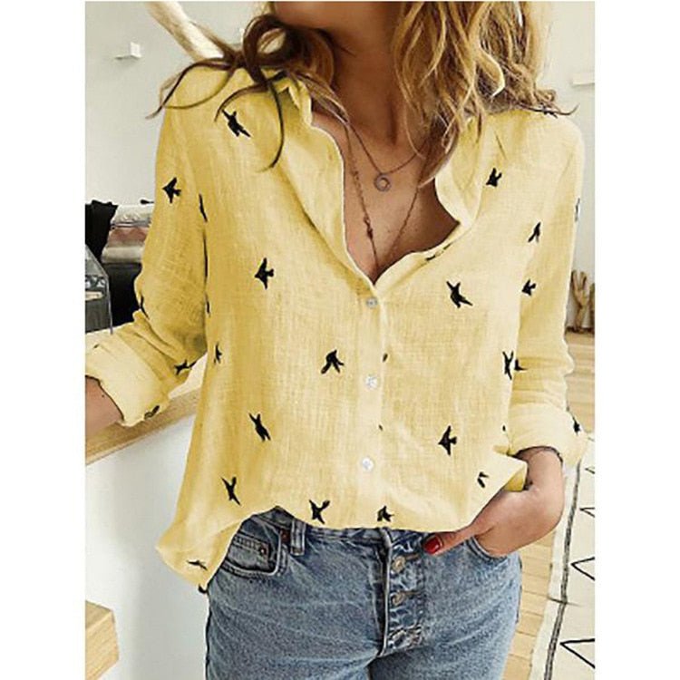 Maisie - Stylish and Elegant Collared Blouse for Women