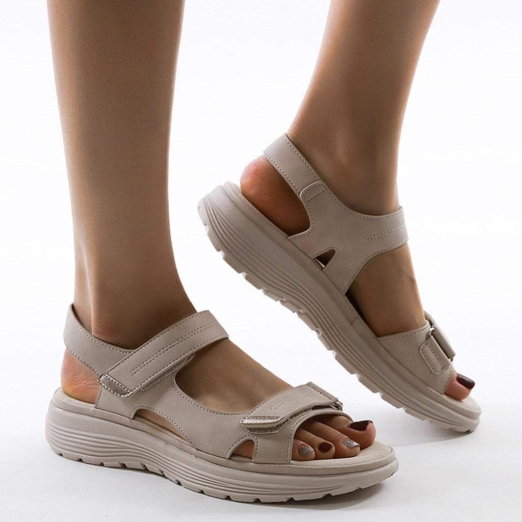 Camila - Timeless and Elegant Orthopaedic Sandals with Adjustable Straps for Women